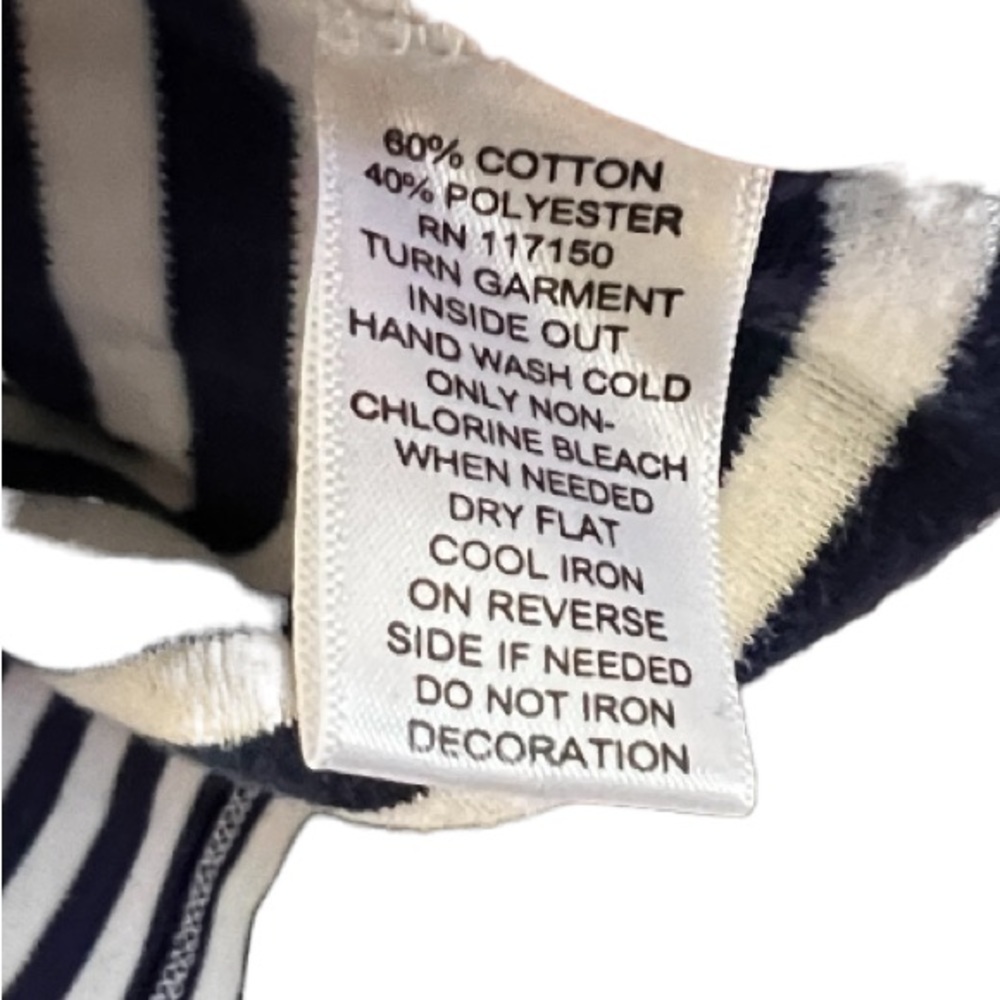 Quacker Factory Striped Top - Picture 6 of 7